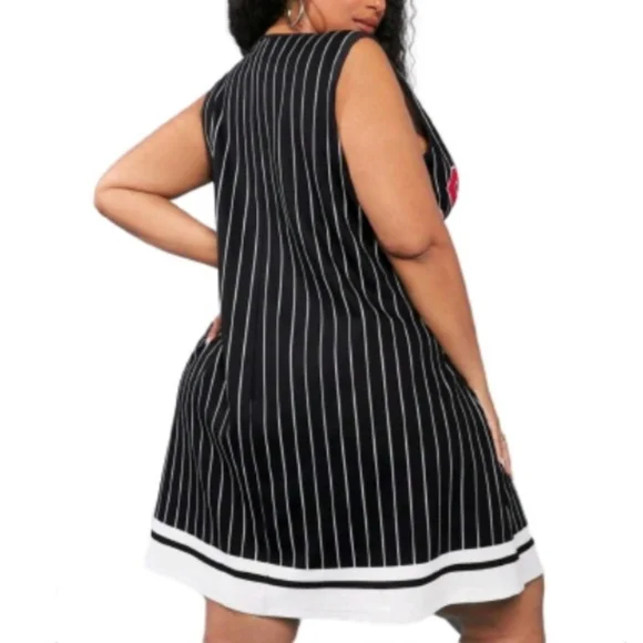 BROOKLYN 25 ☆ CUTE CHEER STYLE ☆ A-LINE DRESS ☆ 6x [32/34] ☆ NWT - Picture 7 of 9